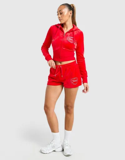 Juicy Couture Sort Diamante Heart Logo