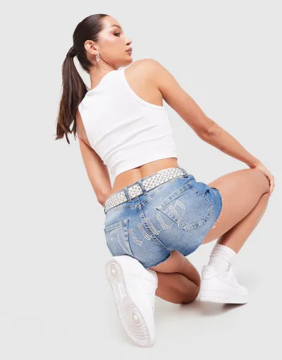 Juicy Couture  Sort Logo Diamante 