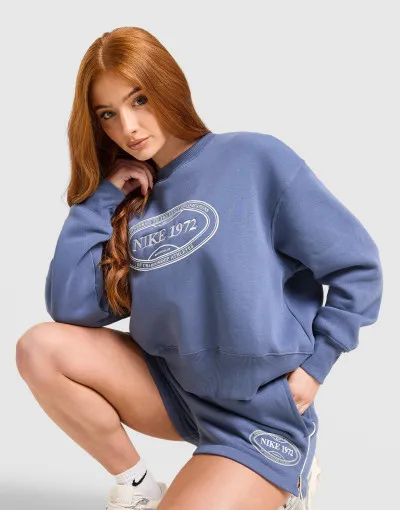 Nike Kapucnis pulóver W NSW TRND PHNX FLC OS CREW