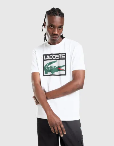 Lacoste  Póló LACOSTE-T-SHIRT LARGE BOX TEE 